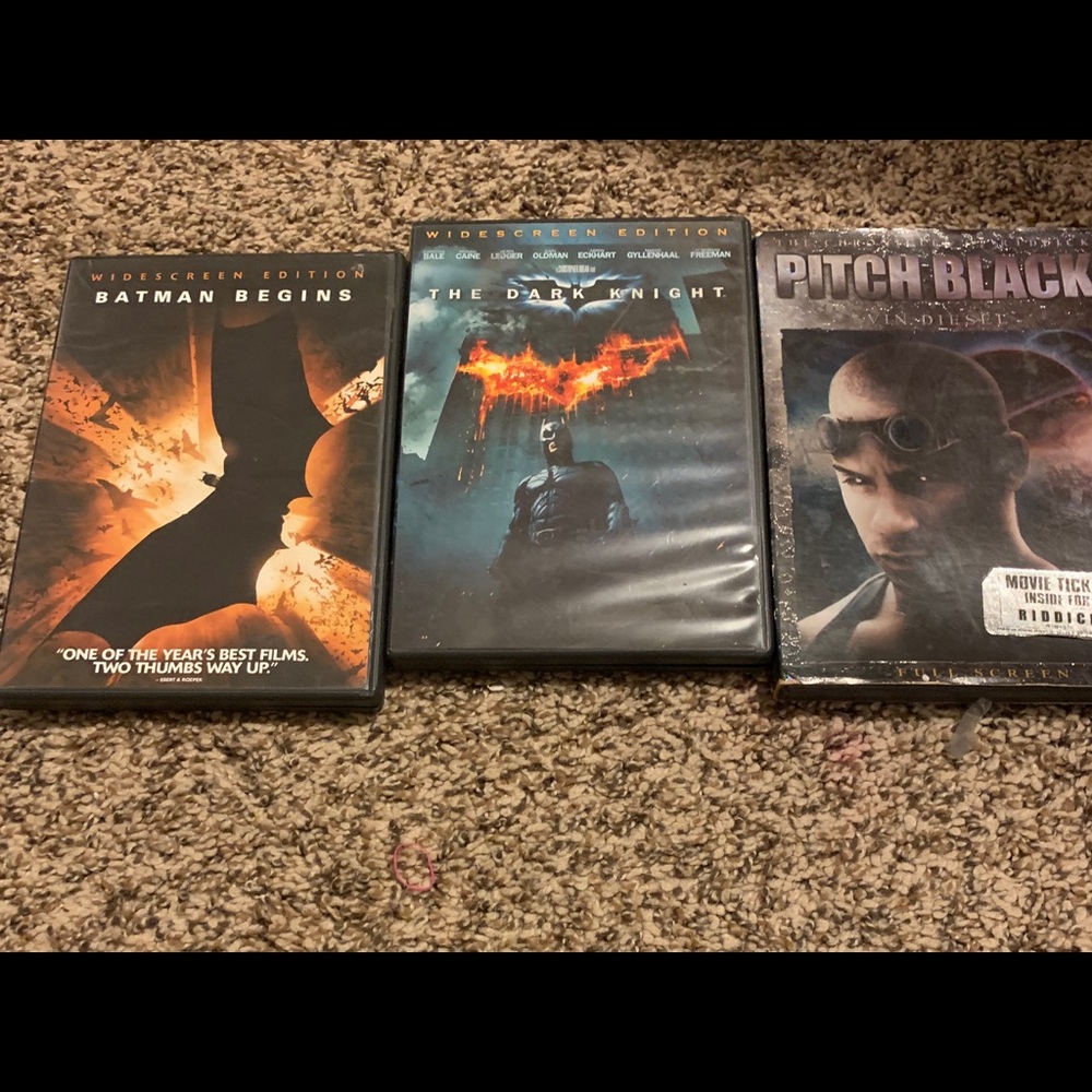 3 dvds